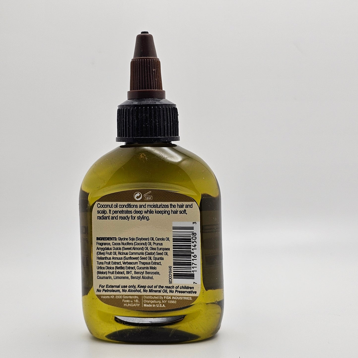 DIFEEL HAIR OIL - COCONUT OIL 2.5 OZ