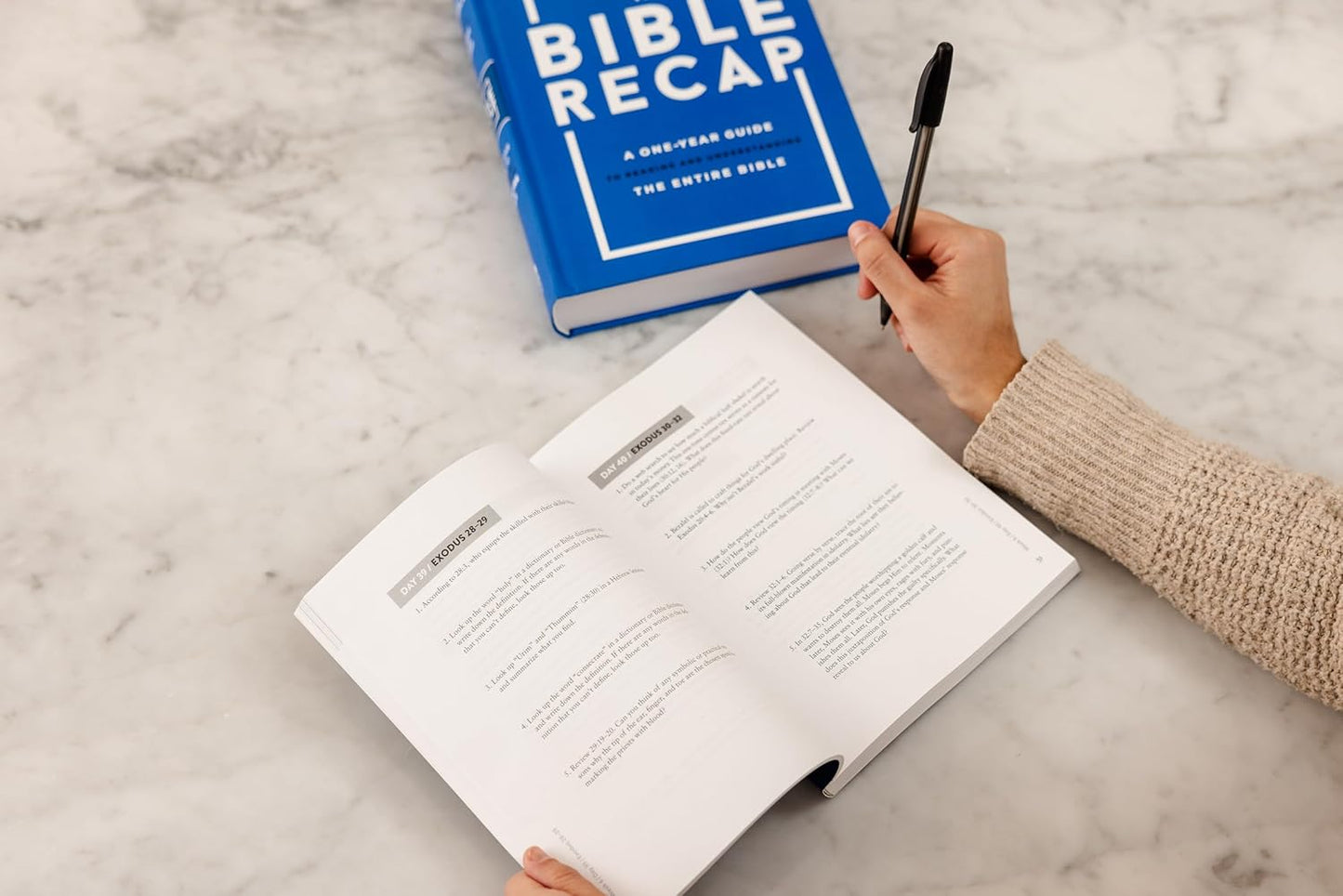 The Bible Recap Study Guide: Daily Questions to Deepen Your Understanding of the Entire
