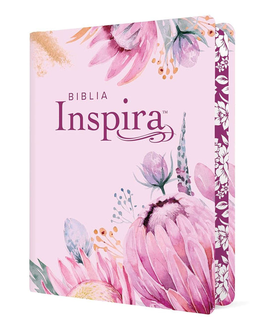 Biblia Inspira NTV, letra grande con Filament (SentiPiel, Primaveral) (Spanish Edition) Imitation Leather – Large Print