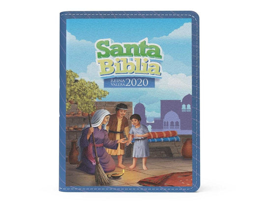 Biblia RVR 2020 para Niños Azul Vinilo con Cierre (Spanish)