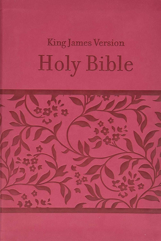 KJV Deluxe Gift & Award Bible (DiCarta Pink) (King James Bible) Imitation Leather