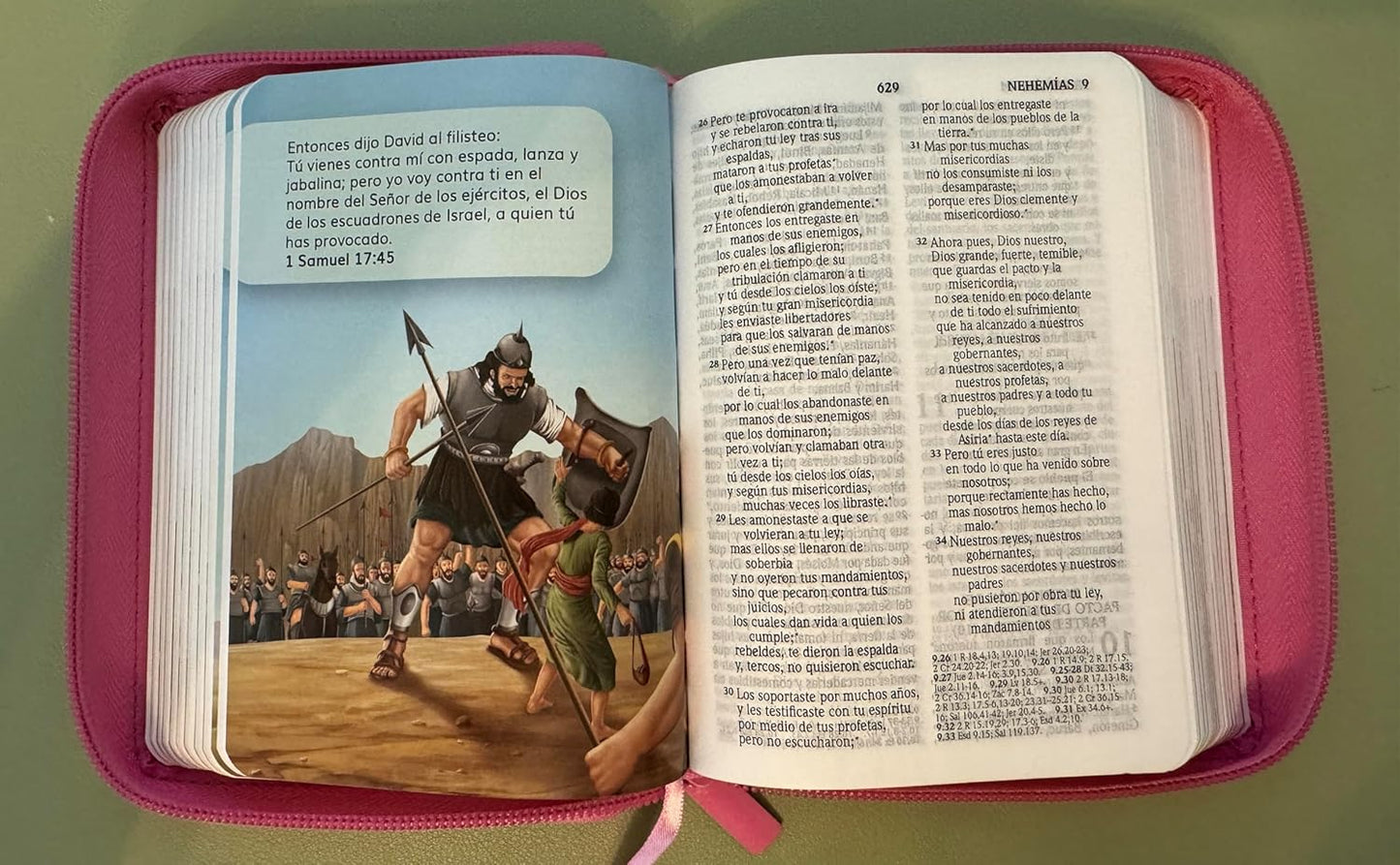Biblia RVR 2020 para Niños Azul Vinilo con Cierre (Spanish)