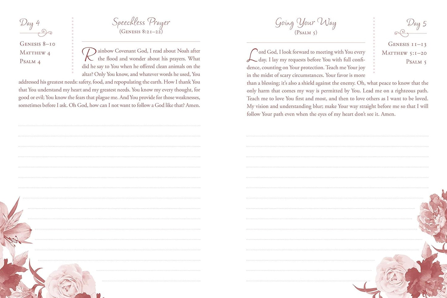 Pray through the Bible in a Year Journal