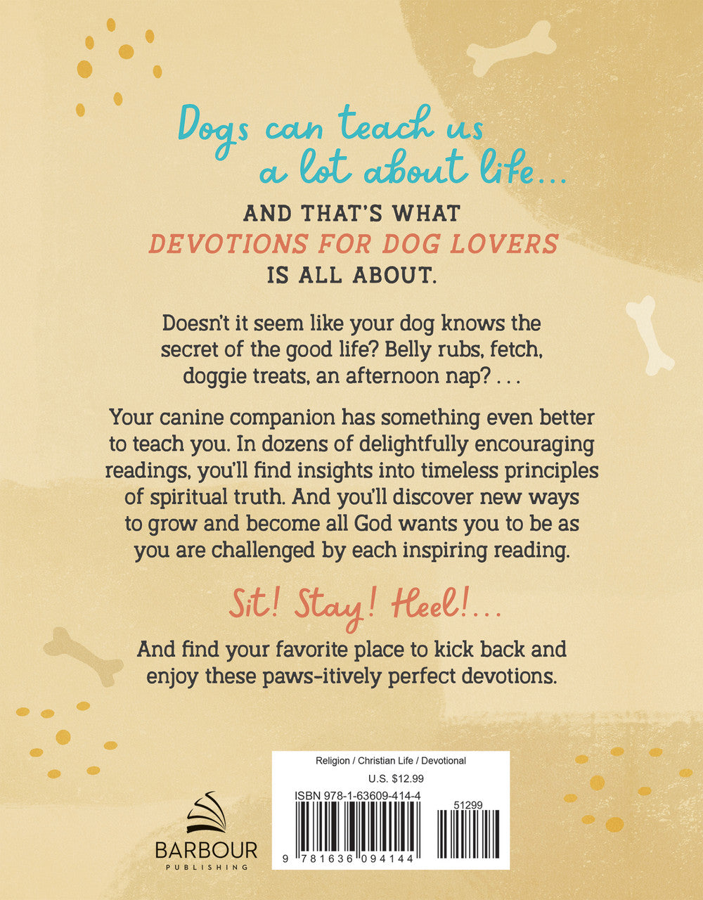 Devotions for Dog Lovers Paperback