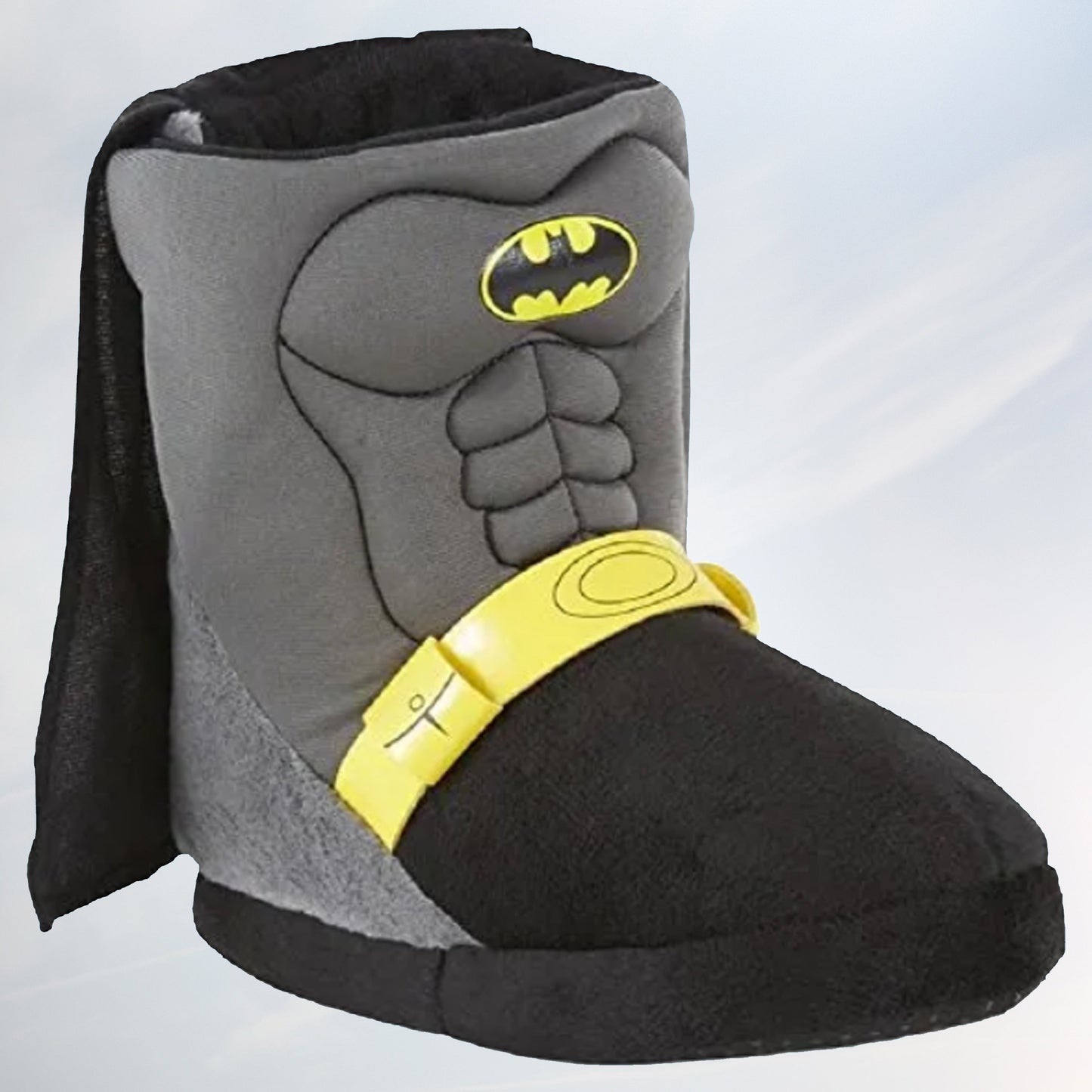 Batman Toddler Boys Caped Slippers