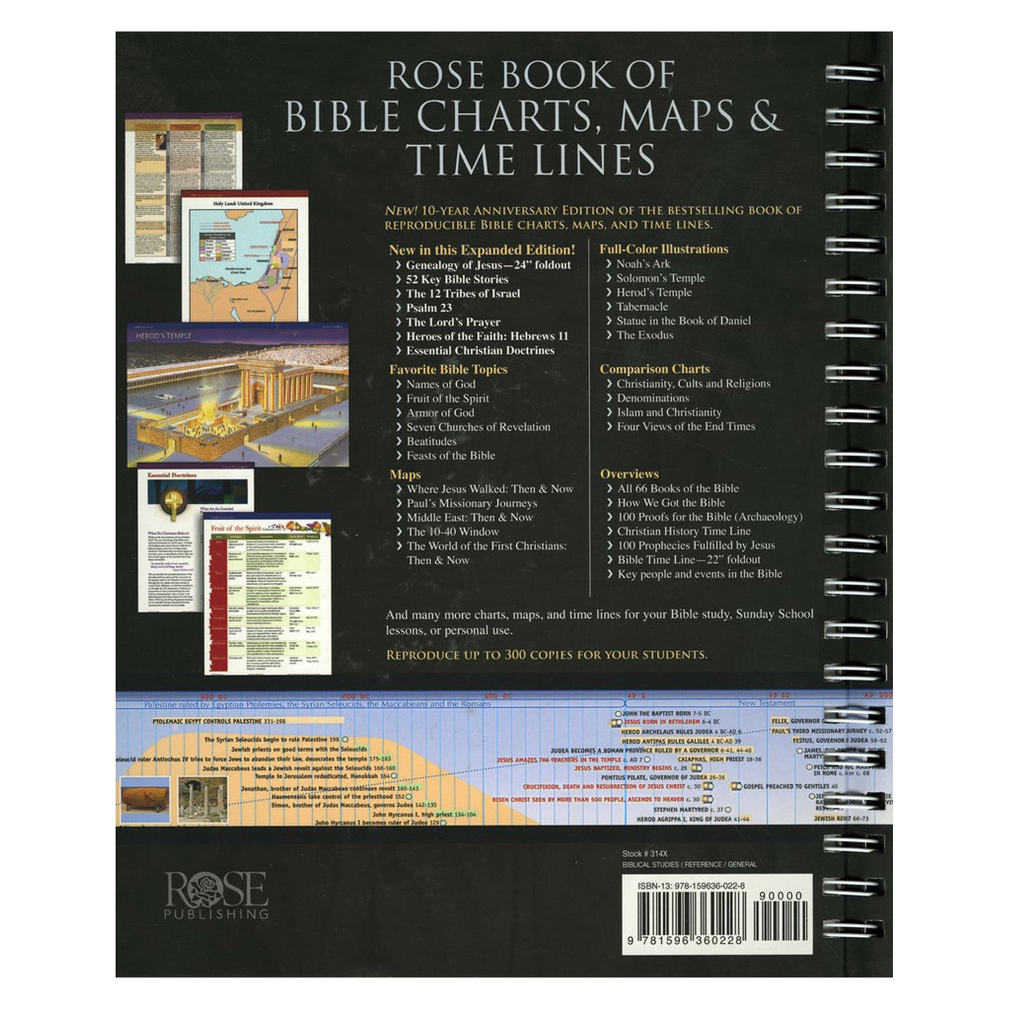 Rose Book of Bible Charts, Maps and Time Lines