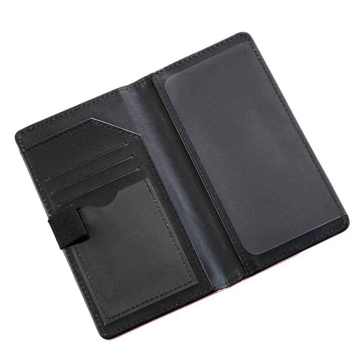 All Things Through Christ Checkbook Cover with Pink Floral Side Panels - Philippians 4:13