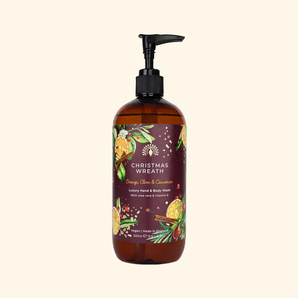 Christmas Wreath Hand and Body Wash