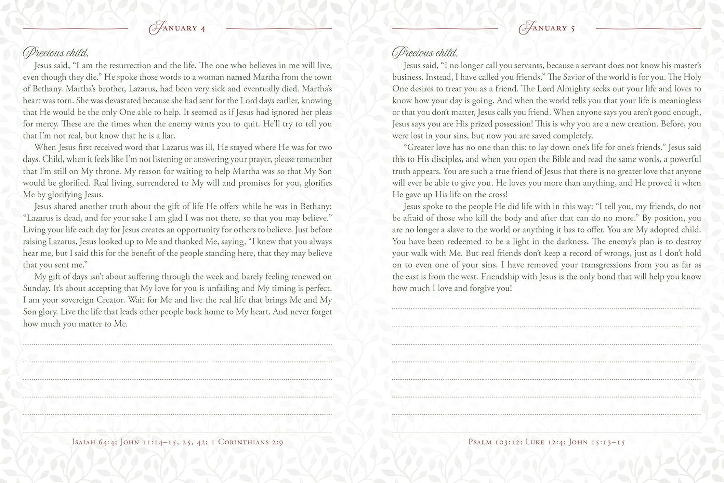 Come, Follow Me Daily Devotional Journal: 365 Life-Changing Messages from Your Heavenly Father Paperback by Matt Koceich