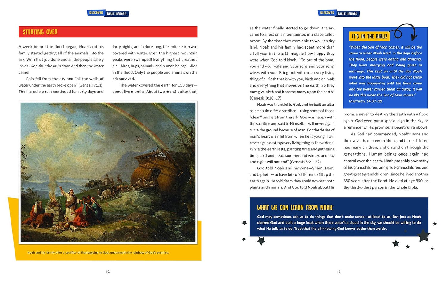 Discover Bible Heroes: An Illustrated Adventure for Kids Paperback by by Tracy M. Sumner