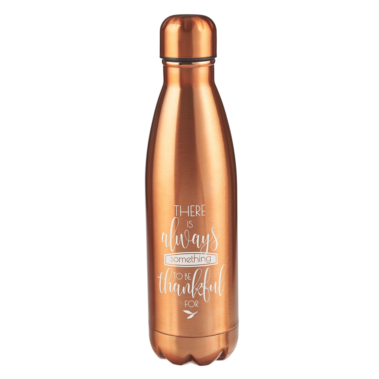 Thankful Grateful Stainless Steel Water Bottle