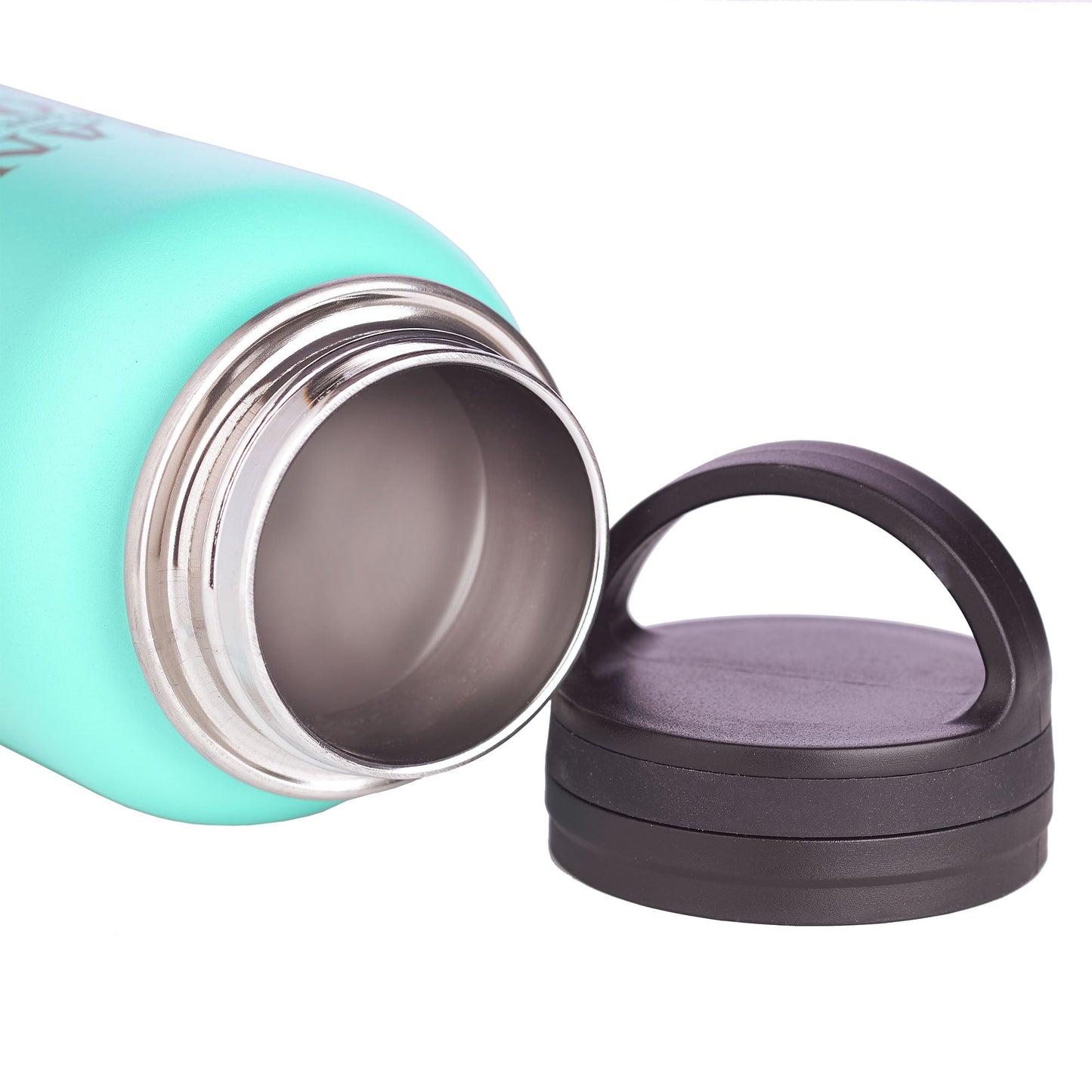 Hope and a Future Teal Stainless Steel Water Bottle - Jeremiah 29:11
