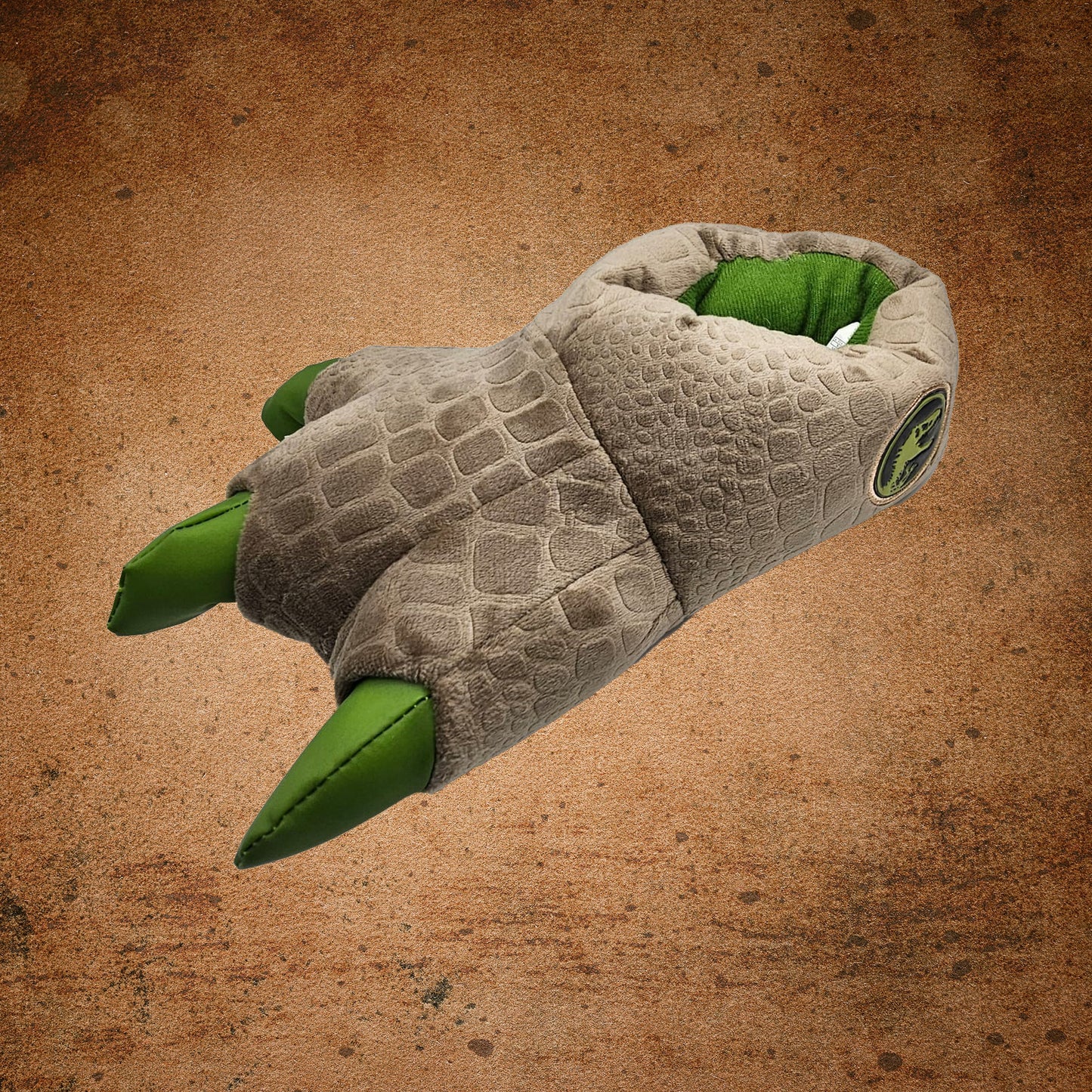 Jurassic World Dinosaur Feet Slippers Boys Plush Slip On