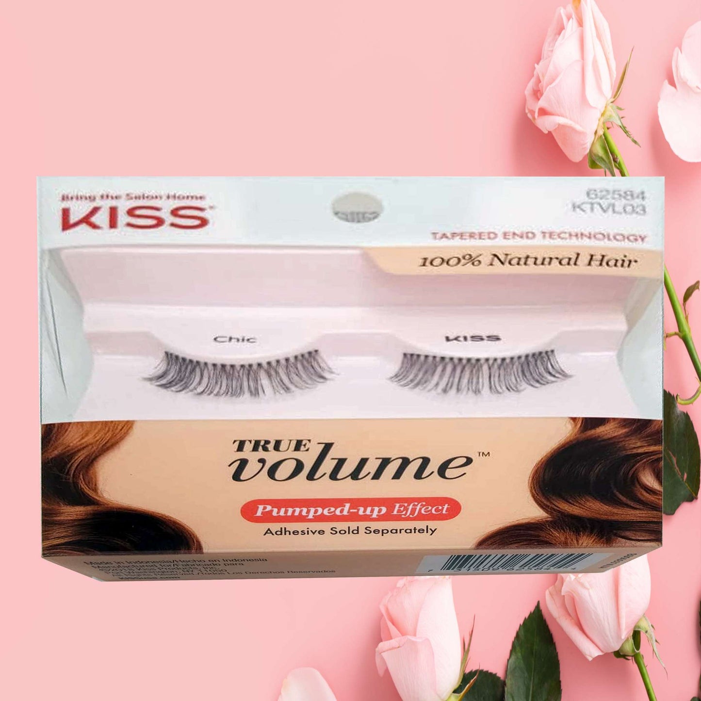 CHIC - KISS True Volume Natural Hair False Eyelashes