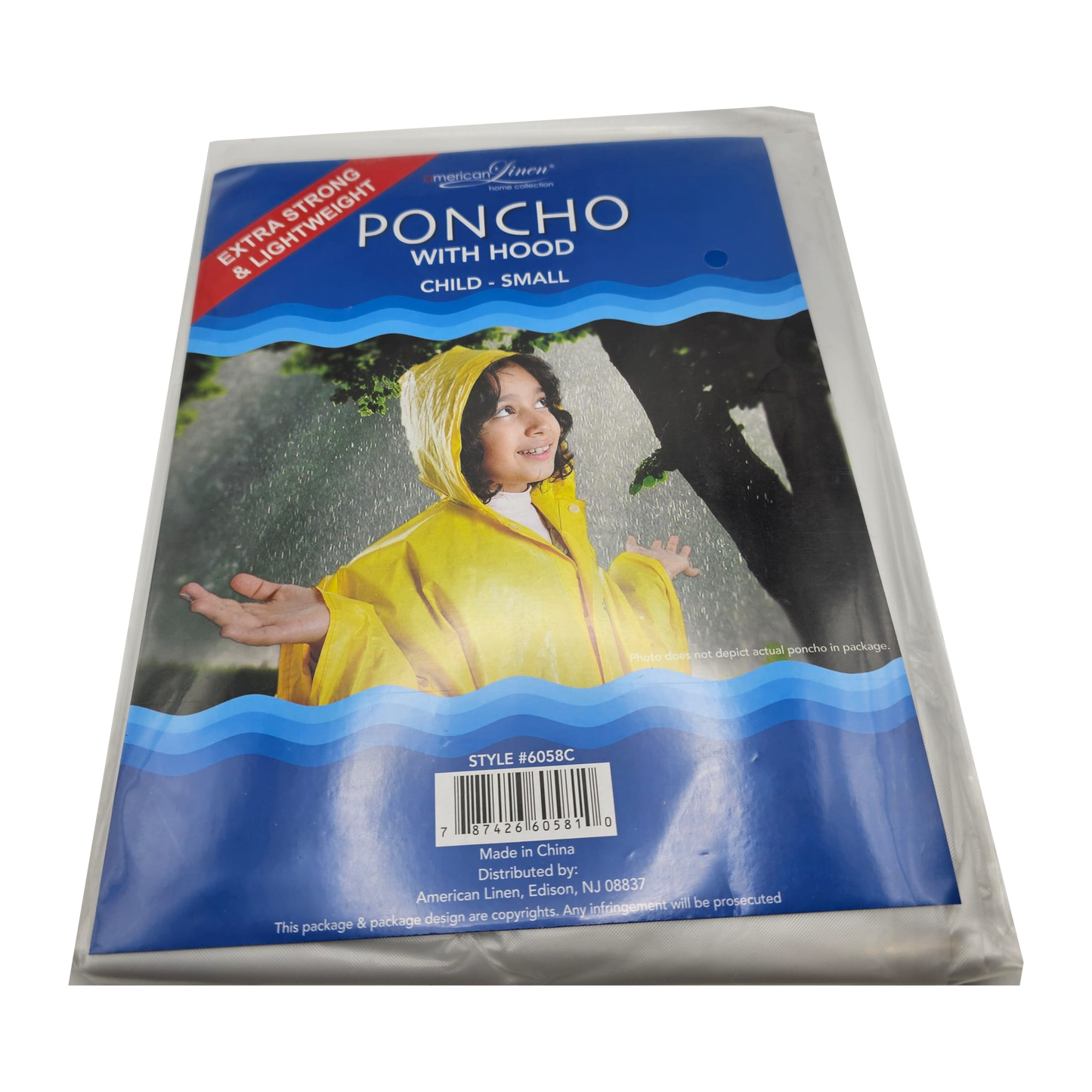 Poncho With Hood Medium - American Linen Home Essential