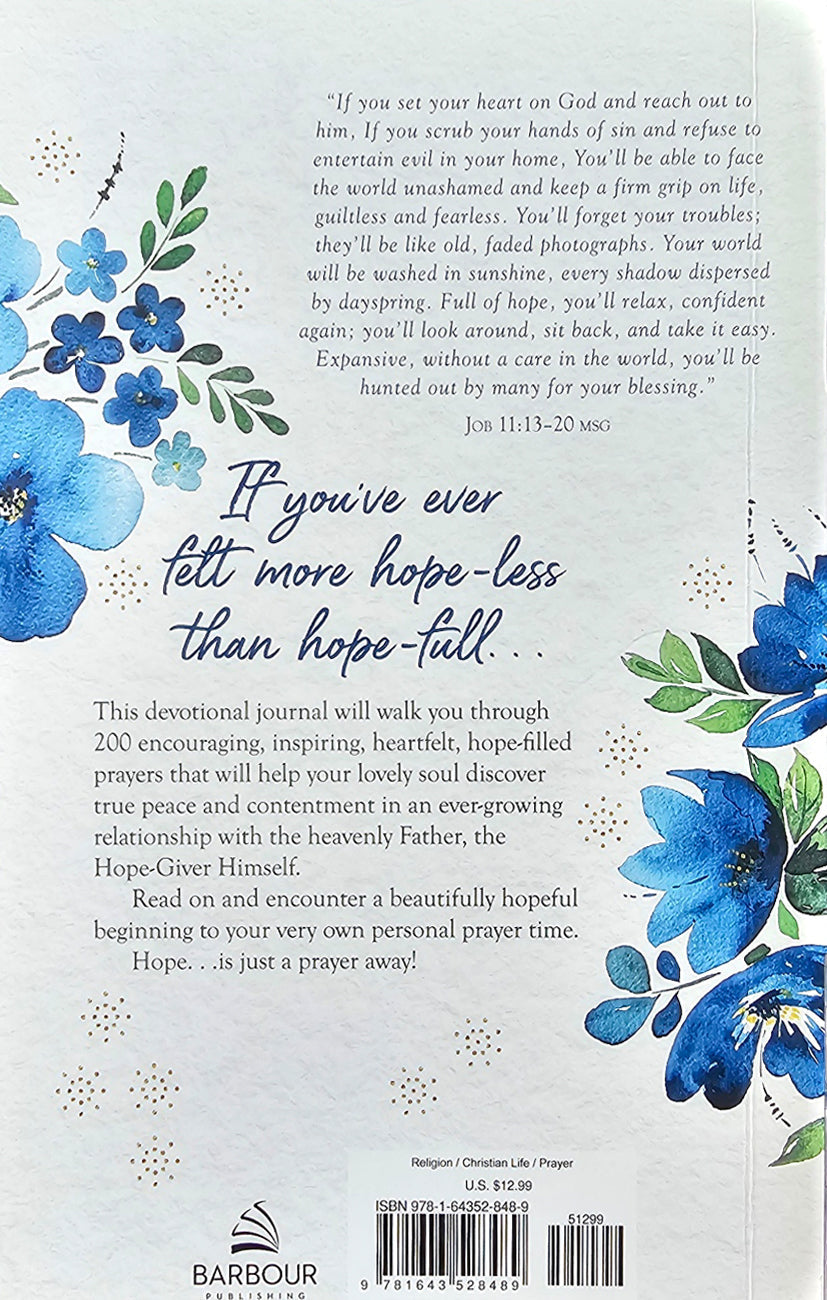Praying Your Way to Hope: A Devotional Journal Paperback by Jessie Fioritto