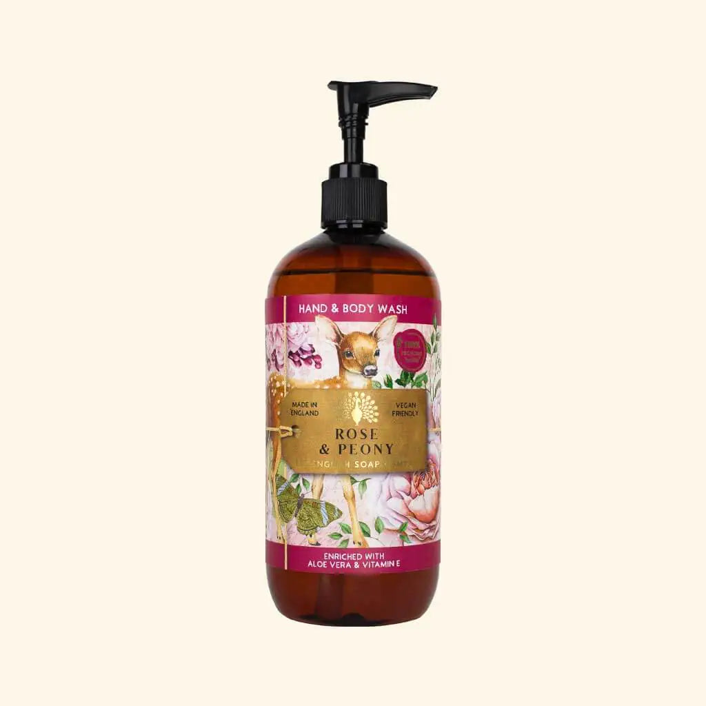 Rose and Peony Hand and Body Wash