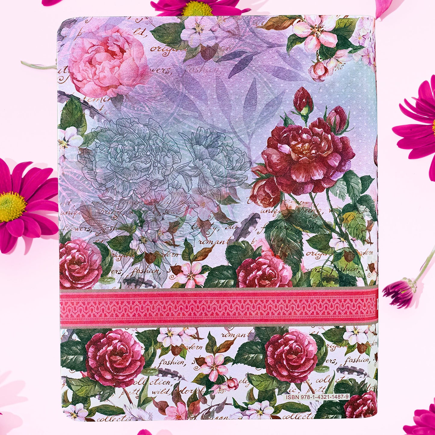 Silky Floral Printed KJV My Creative Bible