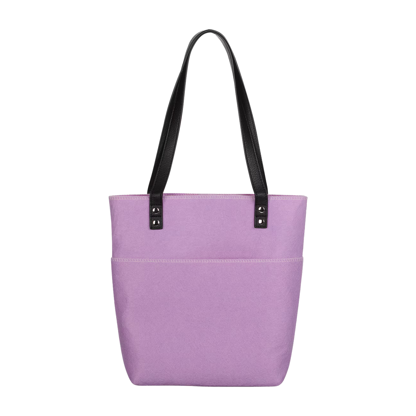 Be Still and Know Purple Butterfly Fashion Felt Bible Tote Bag - Psalm 46:10