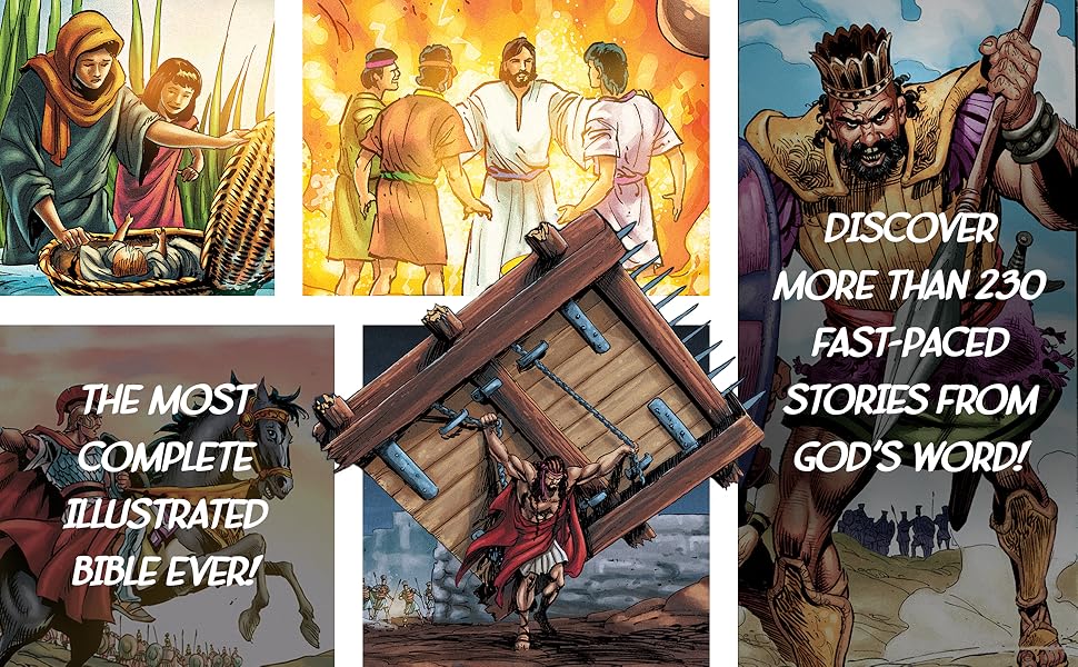 The Action Bible: God's Redemptive Story Hardcover