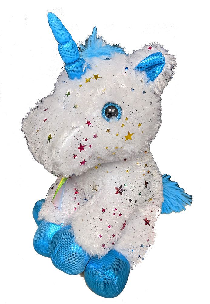10" Blue Unicorn - Plush