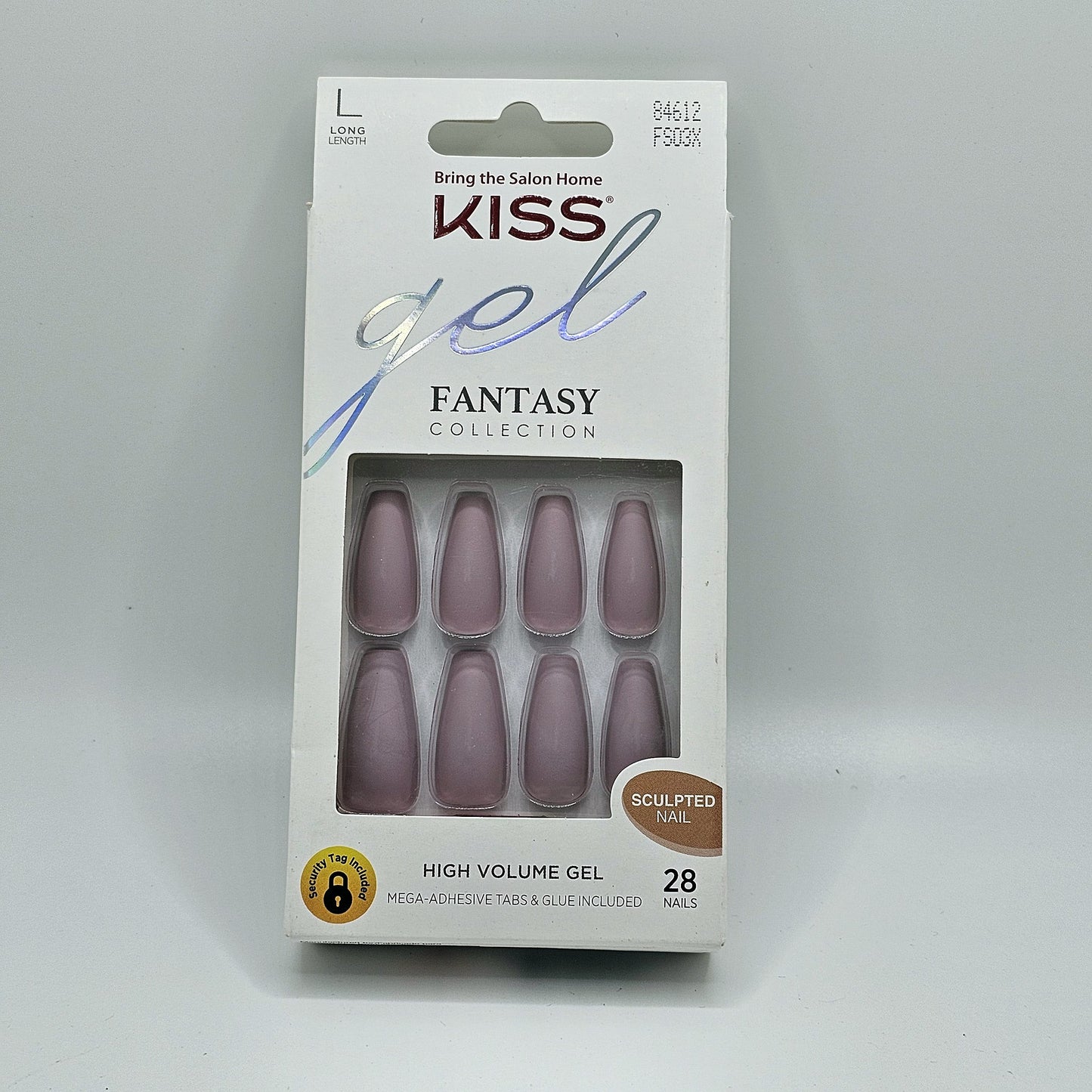 KISS GEL FANTASY - Coffin Pale Purple - Nails