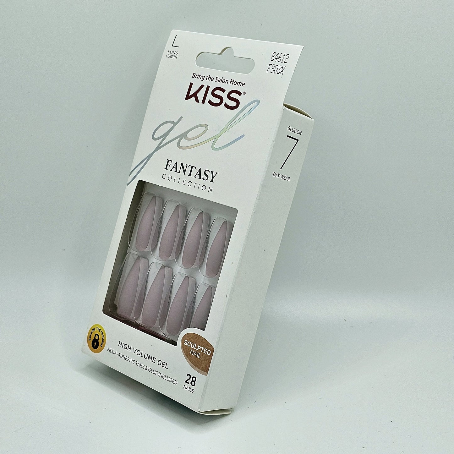 KISS GEL FANTASY - Coffin Pale Purple - Nails