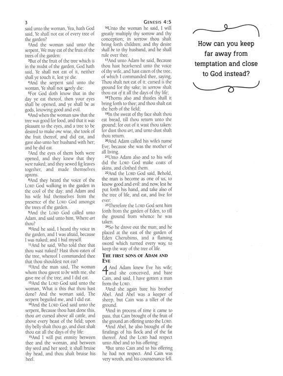 God's Word, My Thoughts KJV Bible for Teen Girls