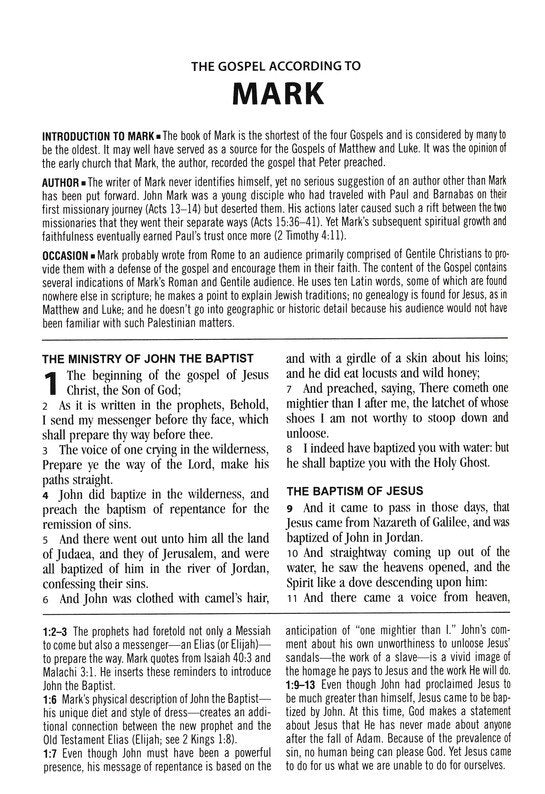 The KJV Study Bible, Large Print [Olive Branches]