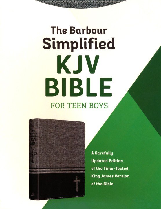 Holy Bible: The Barbour Skjv Bible - Teen Boys