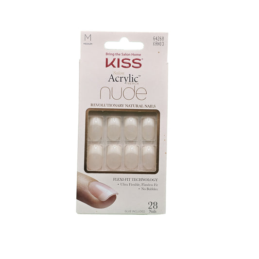 KISS Salon Acrylic French Nude - CASHMERE - Nails