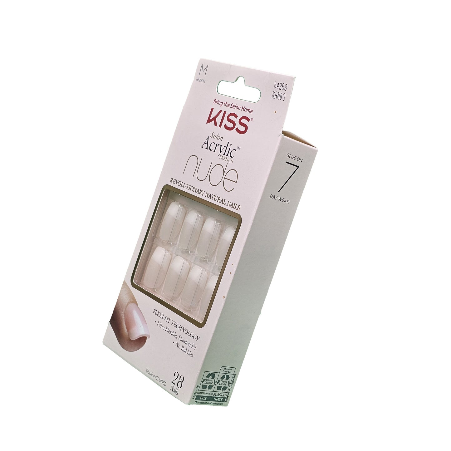 KISS Salon Acrylic French Nude - CASHMERE - Nails