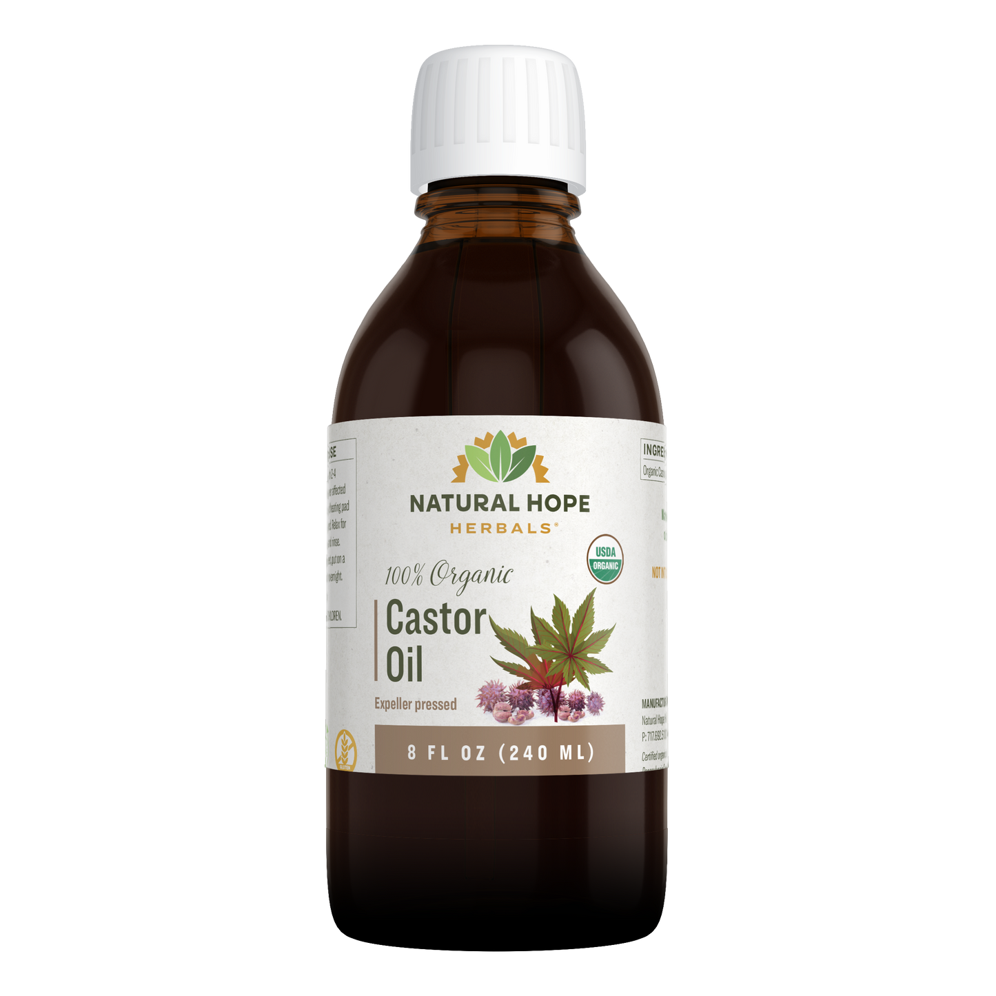 Premium Organic Castor Oil: Multi-Purpose Skin Elixir