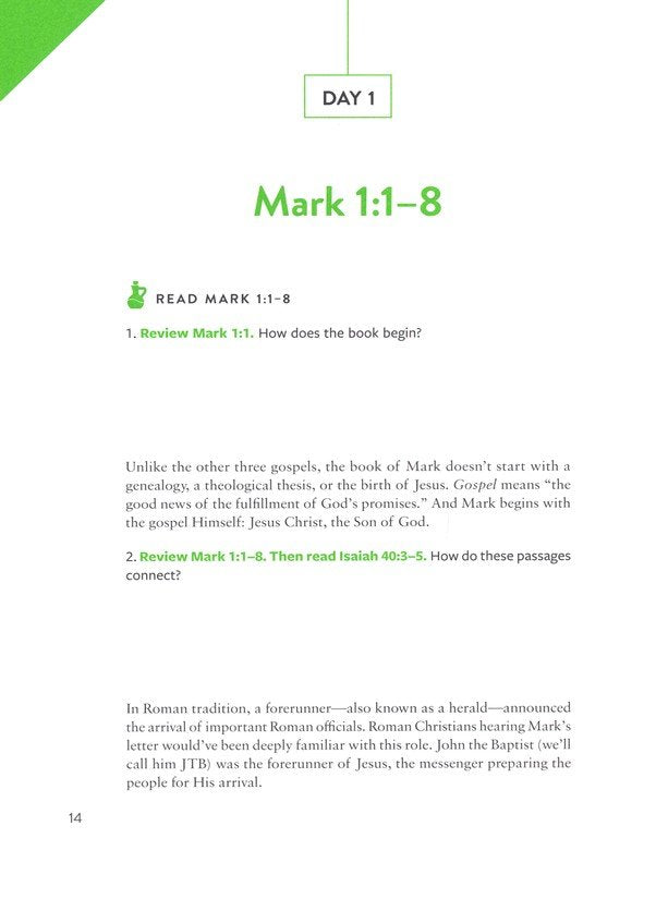 Knowing Jesus as Servant: A 10-Session Study on the Gospel of Mark