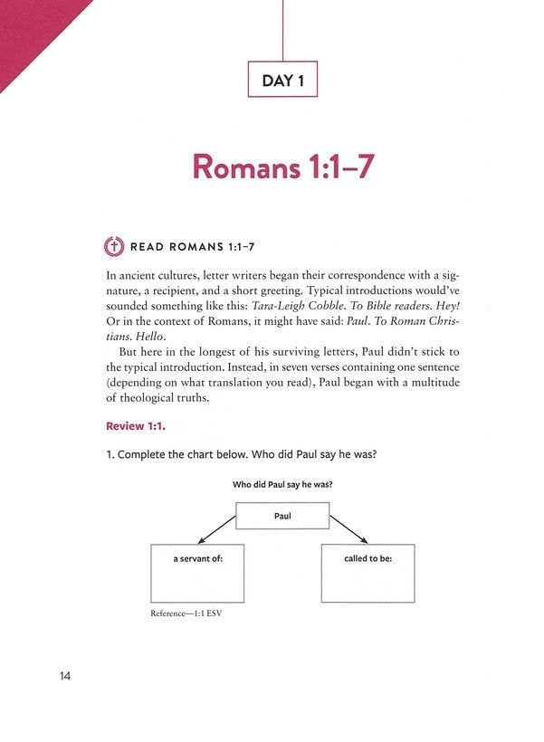Romans: Dead to Sin and Alive to Christ, 10-Week Bible Study