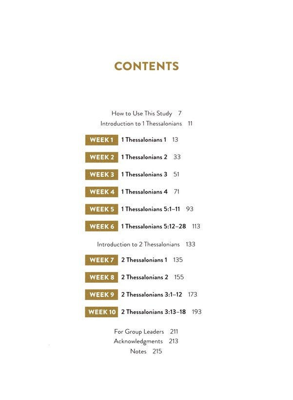 1 & 2 Thessalonians: Hope in the Midst of Trials--a 10-Week Bible Study on Anticipating the Return of Christ