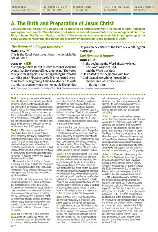 NLT Chronological Life Application Study Bible