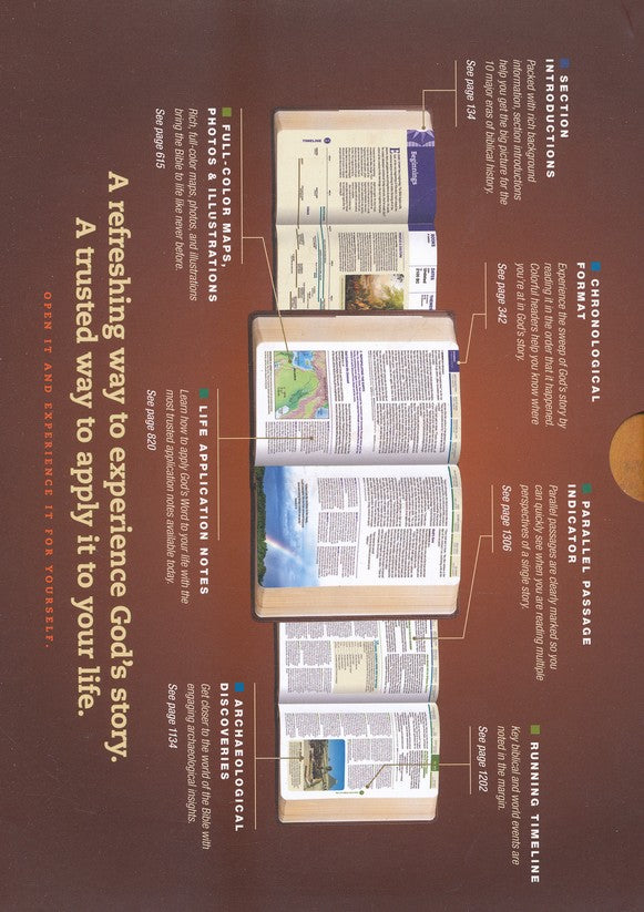 NLT Chronological Life Application Study Bible