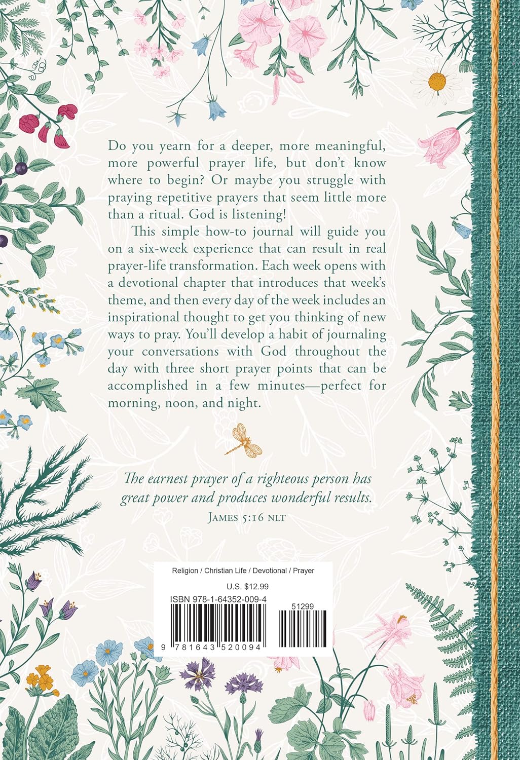 42 Days to a More Powerful Prayer Life Devotional Journal Paperback