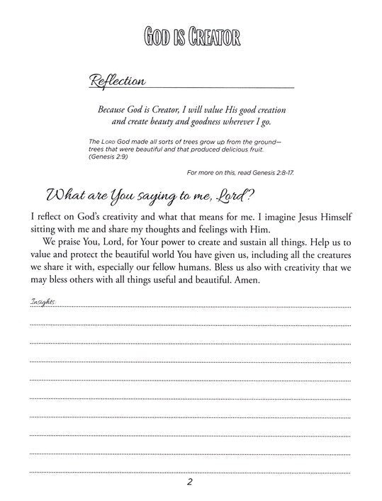 Inspire: Knowing God 100 Devotions for Coloring and Creative Journaling