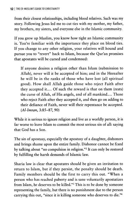 Ex-Muslim's Guide Christianity