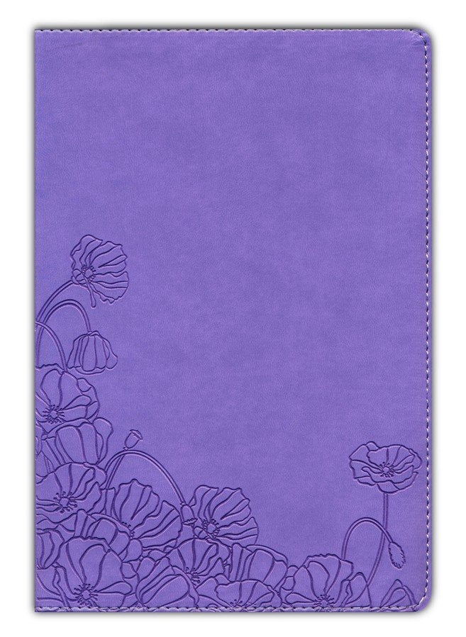 A Woman After God's Own Heart Bible - Lavender - Leather Bound