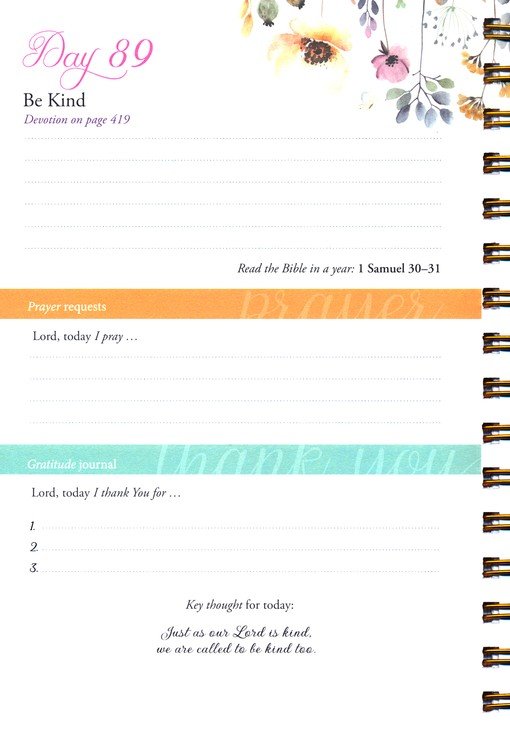 A Woman After God's Own Heart Bible Companion Journal Spiral-bound