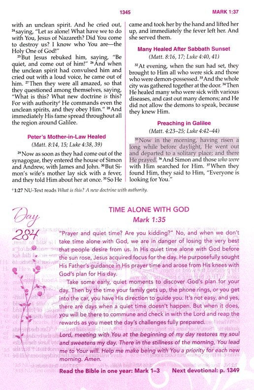 A Woman After God's Own Heart Bible - Teal