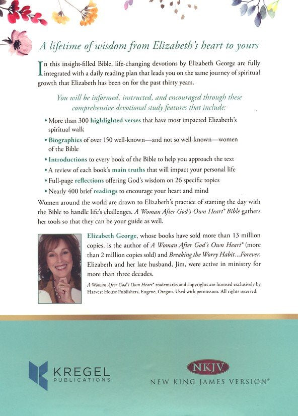 A Woman After God's Own Heart Bible - Teal