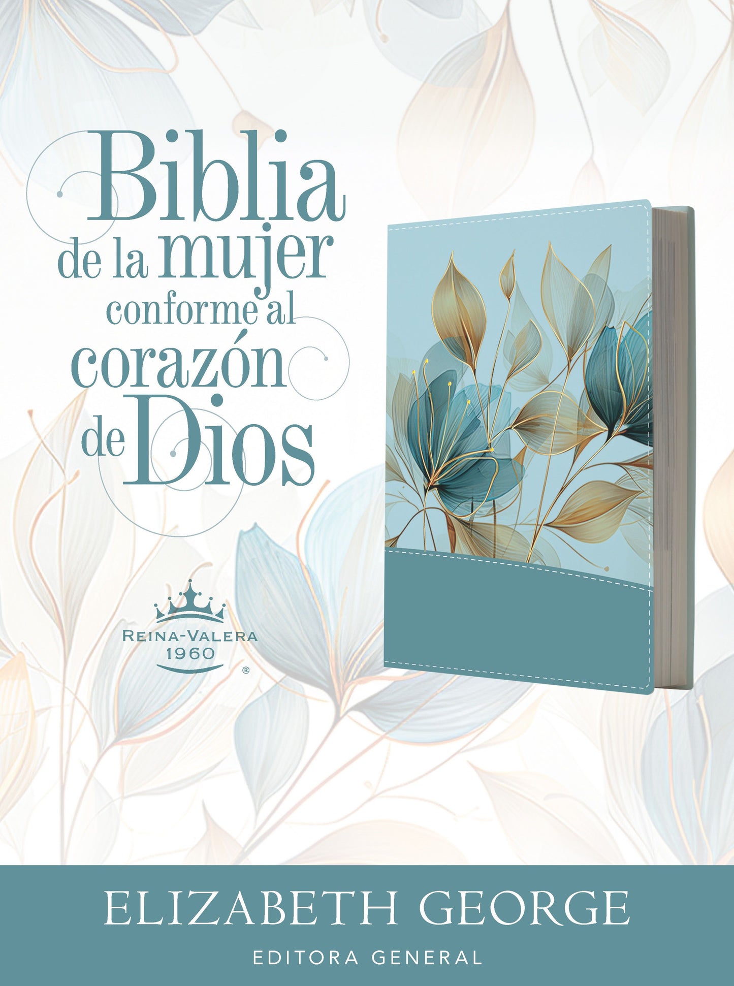 Biblia de la mujer conforme al corazón de Dios RVR60 - Edición pétalos (Woman Bible After God's Heart RVR60 - Petal Edition)