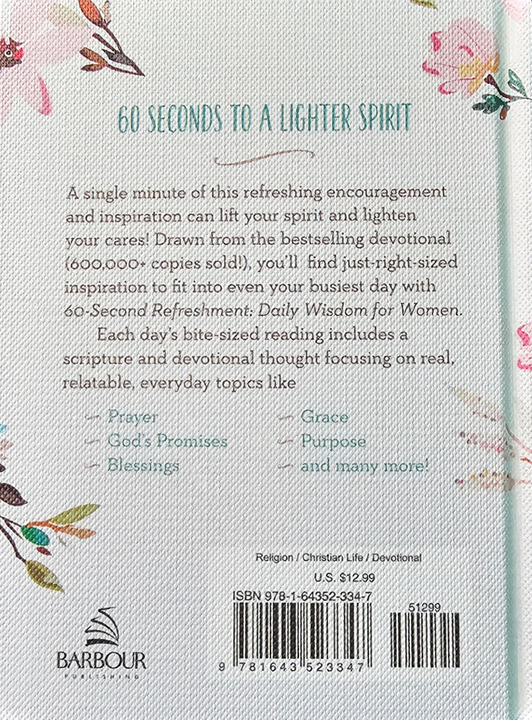 60-Second Refreshment: Daily Wisdom for Women