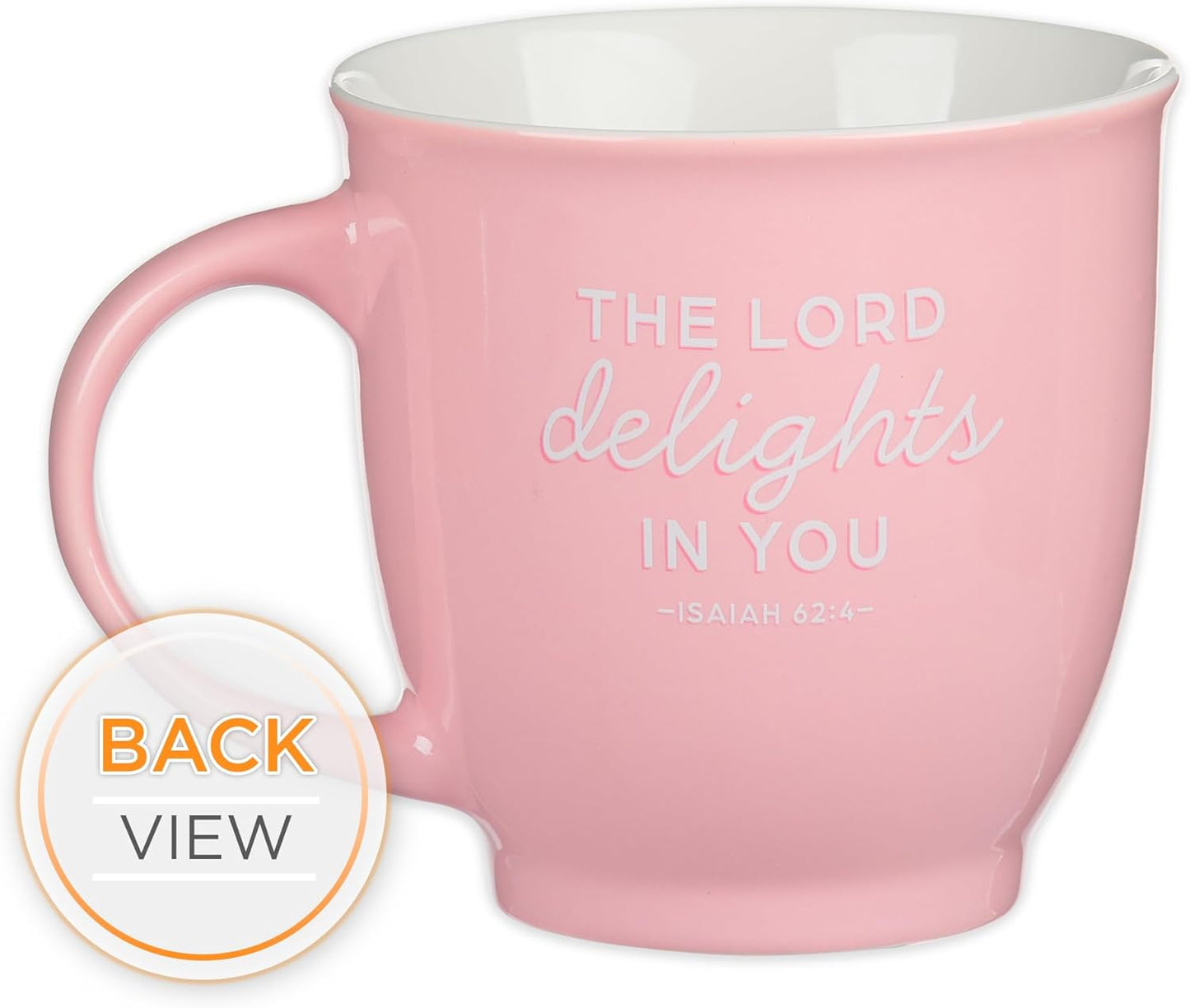 Mug Pink I Love You Mom Isa. 62:4