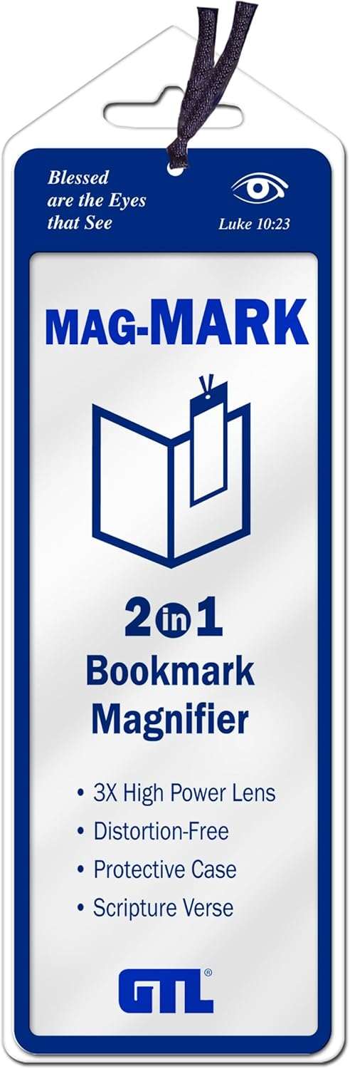 G T Luscombe Mag-Mark Bookmark Magnifier