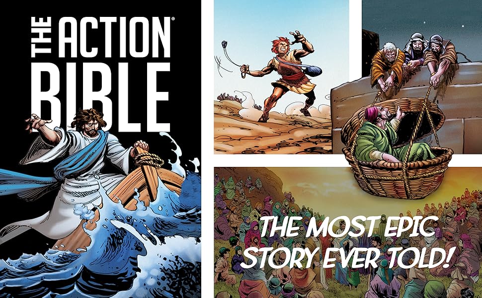 The Action Bible: God's Redemptive Story Hardcover